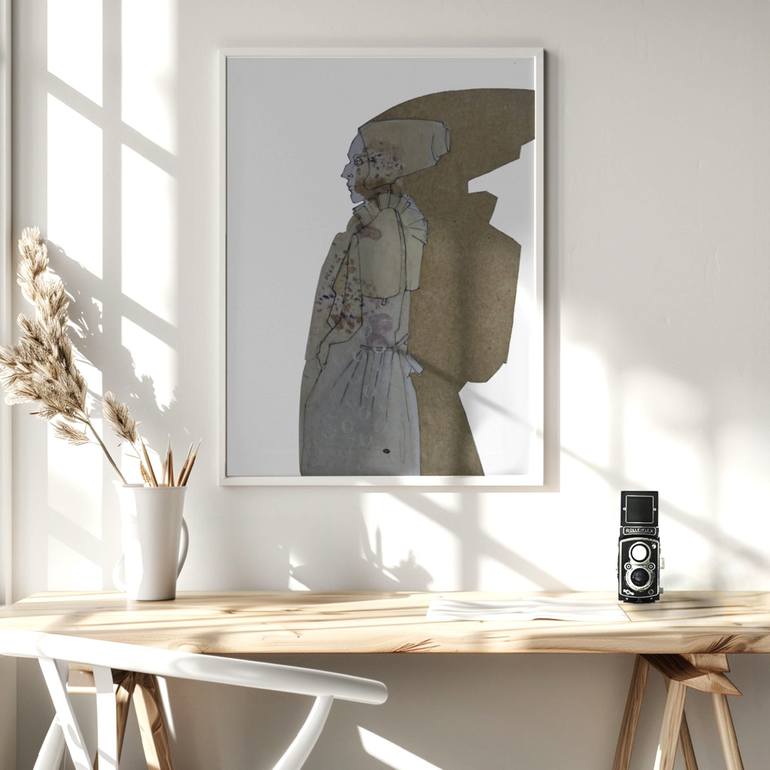 Original Figurative Fashion Drawing by Doris Schmitz