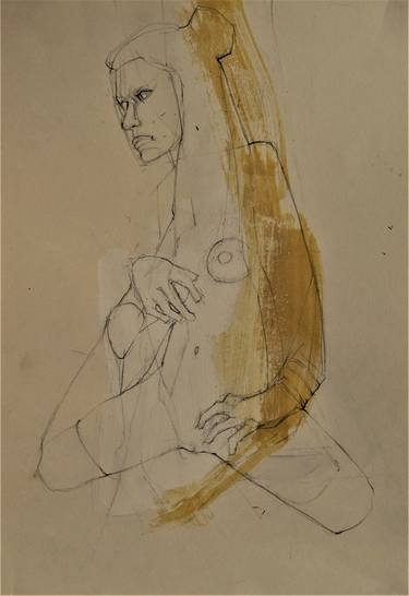 Original Nude Drawings by Doris Schmitz