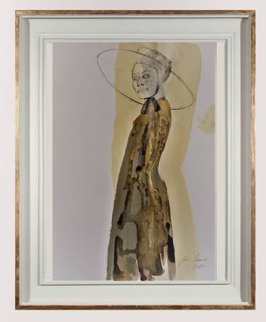 Original Figurative Women Drawings by Doris Schmitz