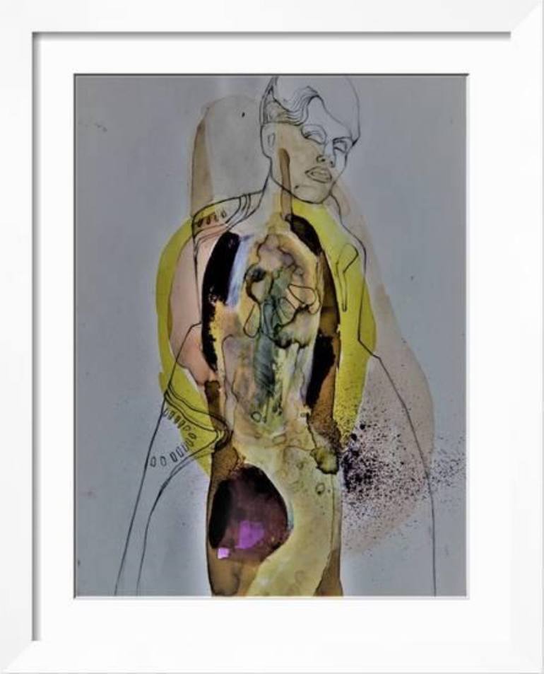 Original Figurative Women Painting by Doris Schmitz