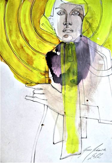 Original Illustration Fashion Drawings by Doris Schmitz