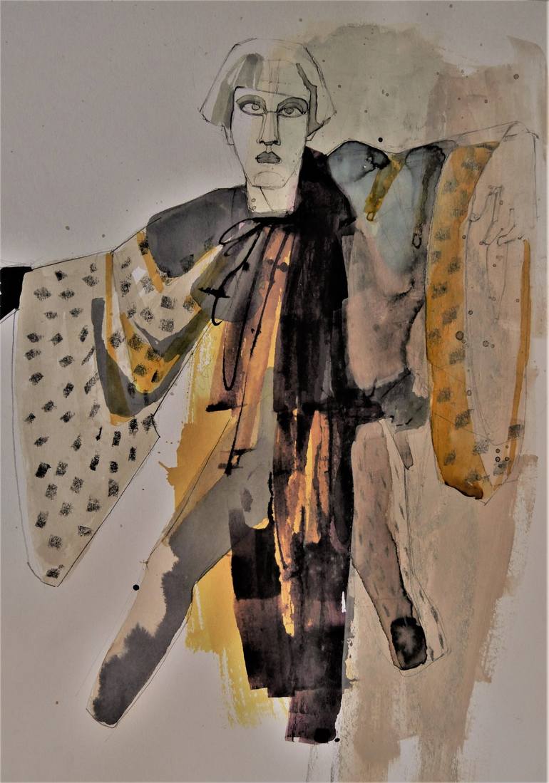 Print of Figurative Fashion Paintings by Doris Schmitz