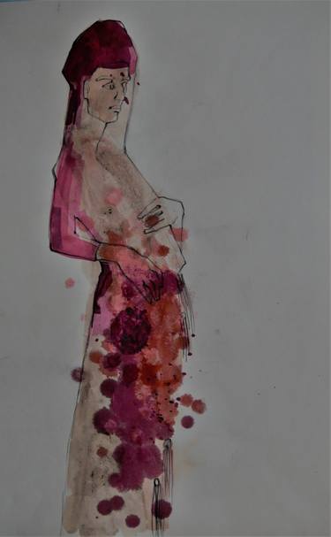 WOMAN WITH VEIL III thumb