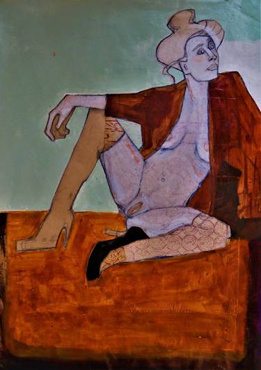 Original Nude Paintings by Doris Schmitz