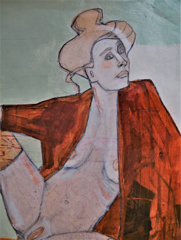 Original Nude Painting by Doris Schmitz