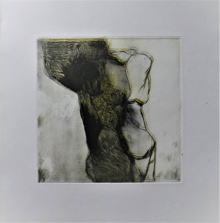 Original Contemporary Body Printmaking by Doris Schmitz