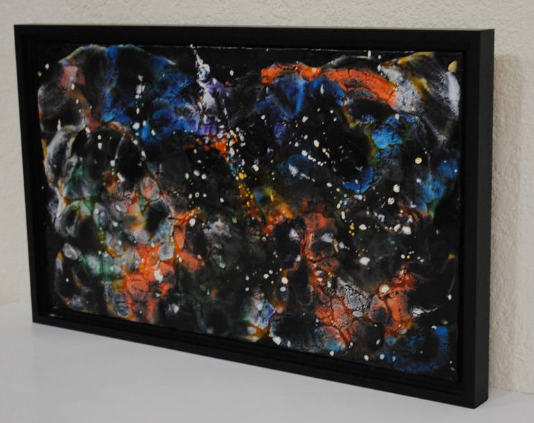 Original Realism Outer Space Painting by Tera Fujan