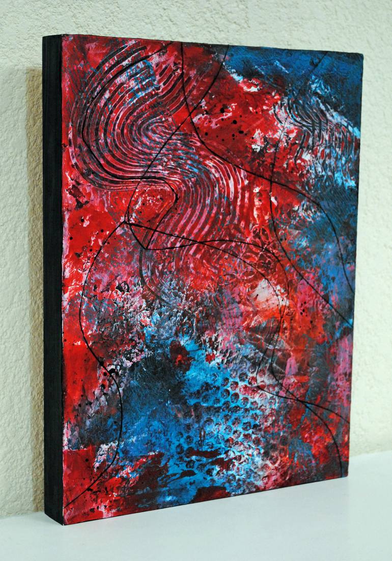 Original Abstract Painting by Tera Fujan