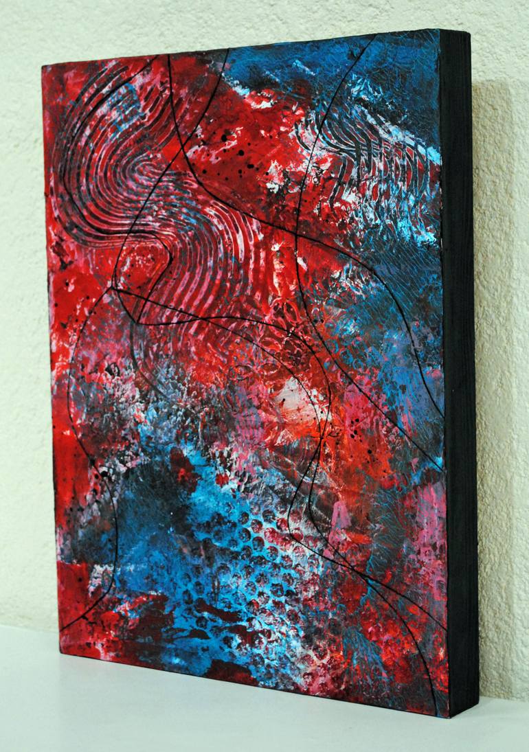 Original Abstract Painting by Tera Fujan