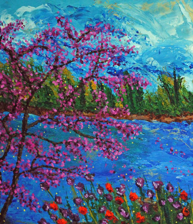 Original Landscape Painting by Tera Fujan