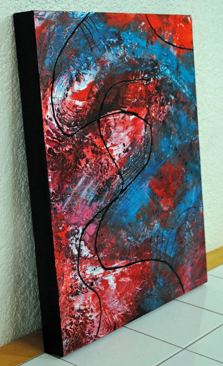 Original Abstract Painting by Tera Fujan