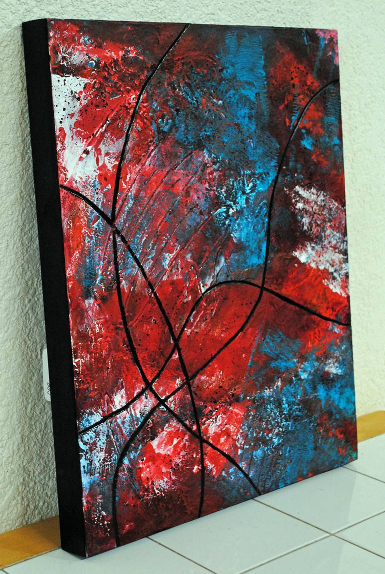 Original Abstract Painting by Tera Fujan