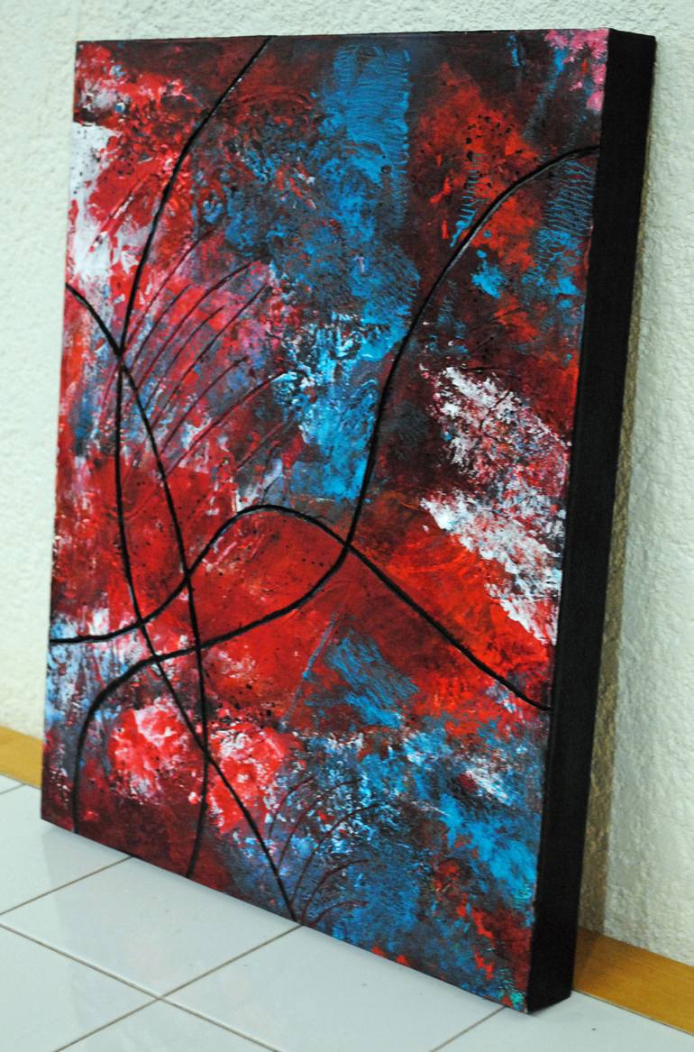 Original Abstract Painting by Tera Fujan