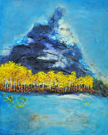 Original Abstract Landscape Paintings by Tera Fujan