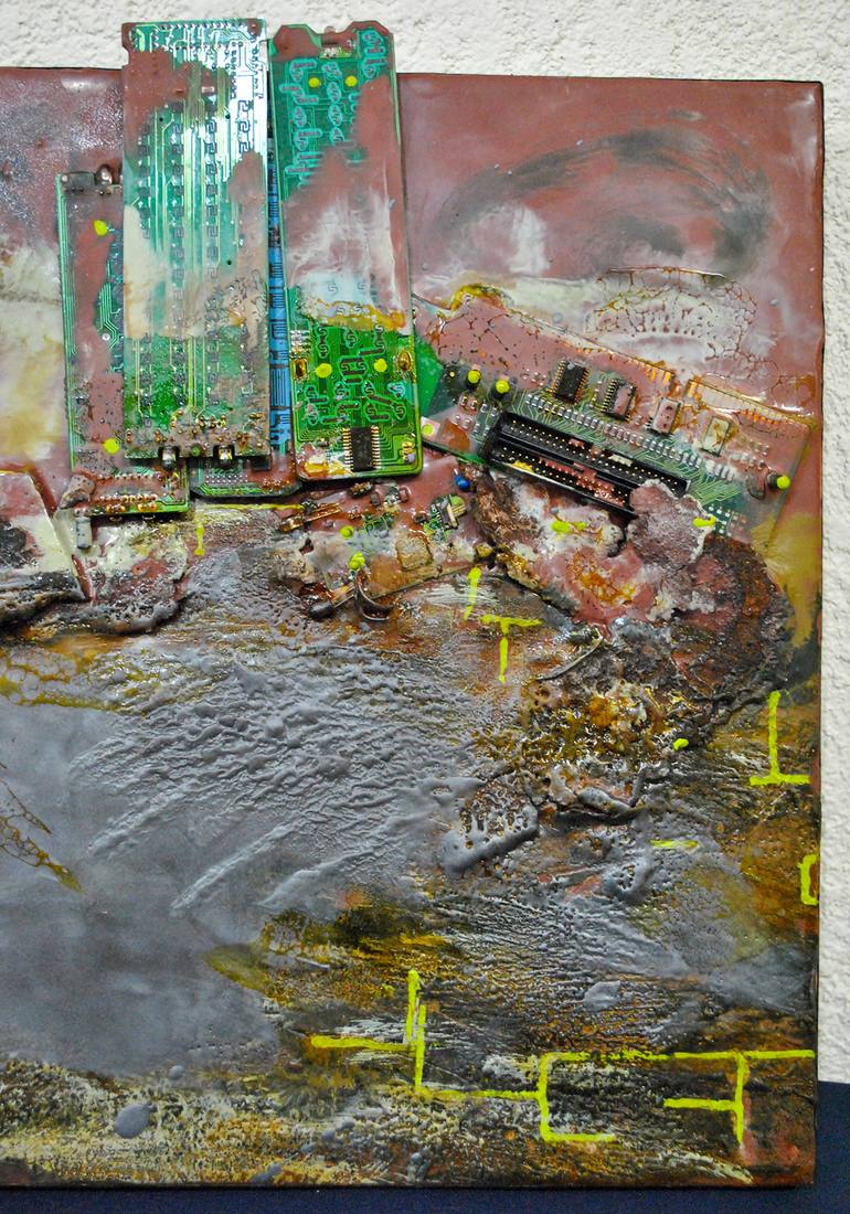 Original Impressionism Landscape Painting by Tera Fujan