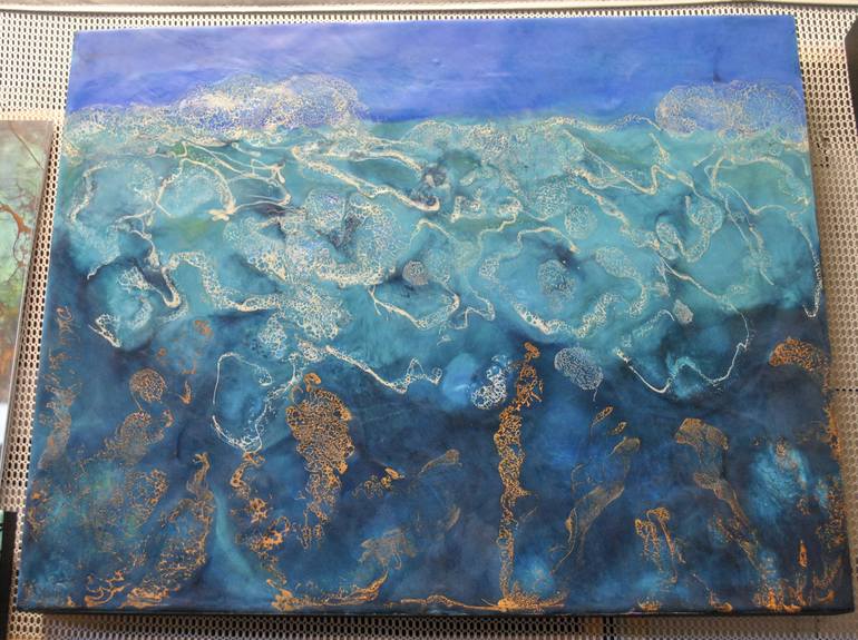 Original Seascape Painting by Tera Fujan