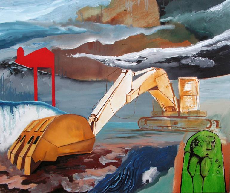 Because Excavator! Painting