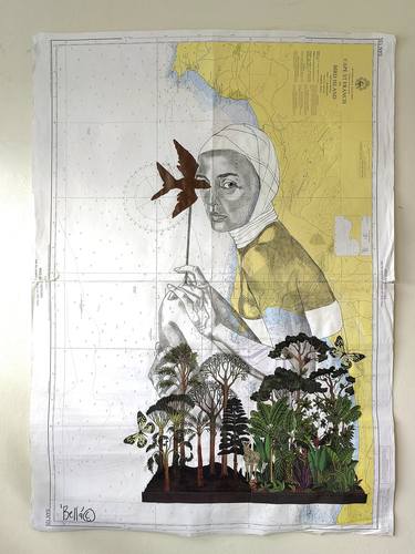 Original Illustration Women Mixed Media by Bella Maree