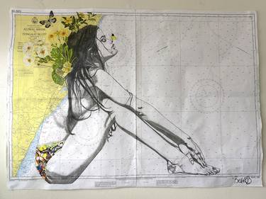 Original Illustration Women Mixed Media by Bella Maree