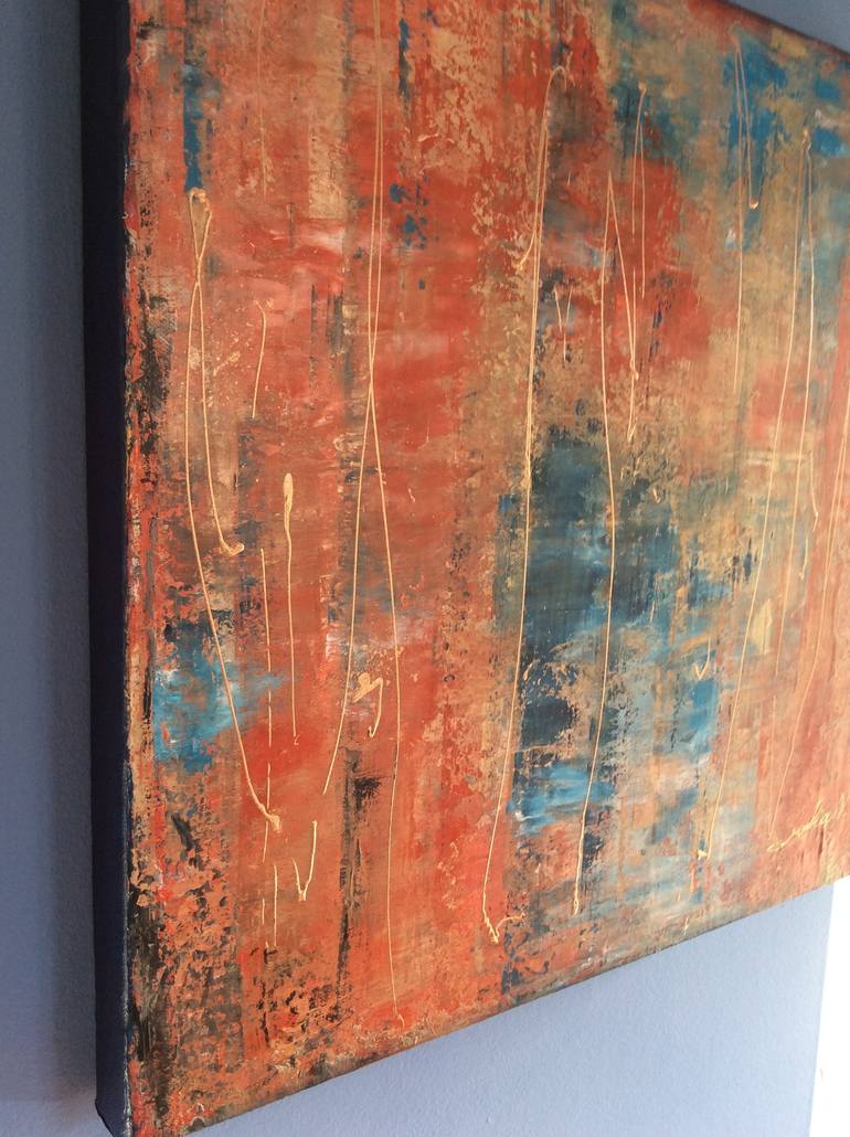 Original Abstract Painting by Sofia Nikolaou