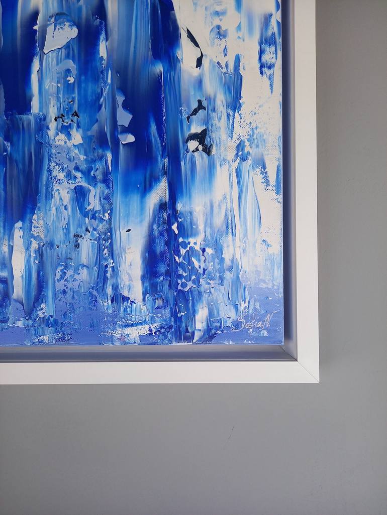 Original Abstract Painting by Sofia Nikolaou