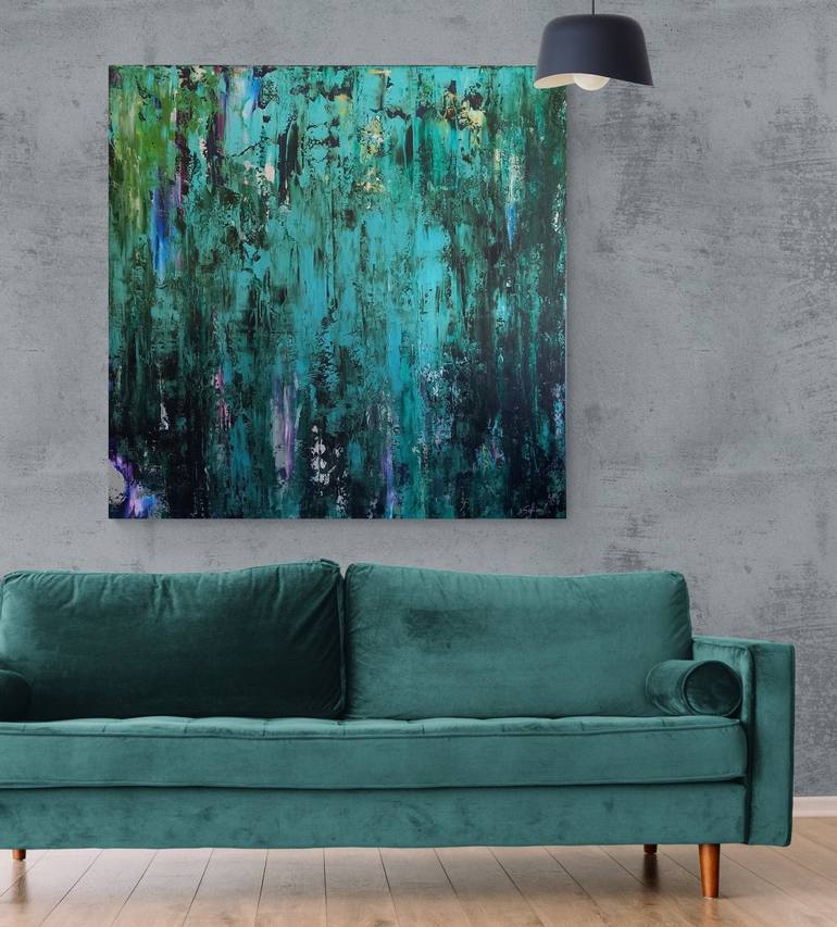 Original Abstract Painting by Sofia Nikolaou