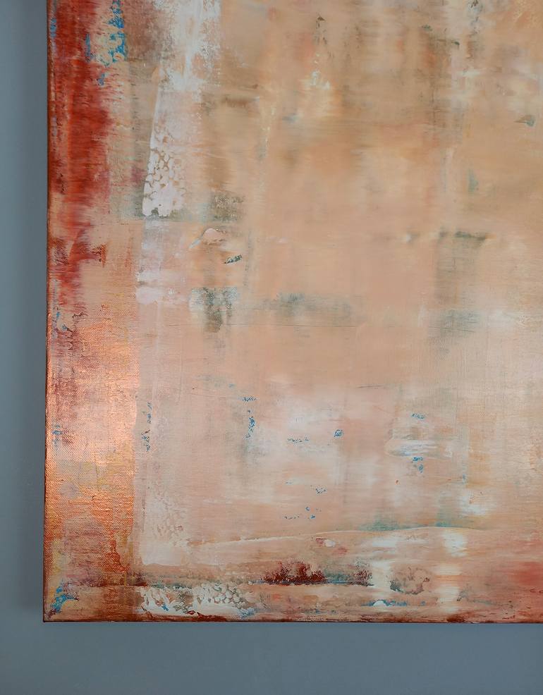 Original Abstract Expressionism Abstract Painting by Sofia Nikolaou