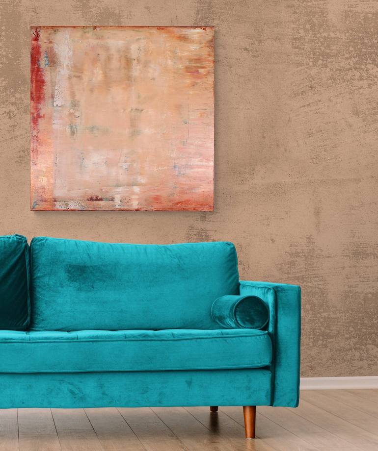 Original Abstract Expressionism Abstract Painting by Sofia Nikolaou