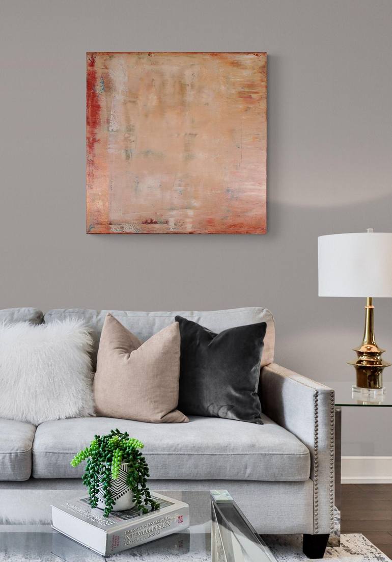 Original Abstract Expressionism Abstract Painting by Sofia Nikolaou