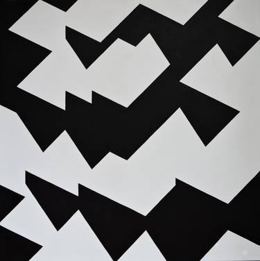 Print of Geometric Paintings by Luis Colucci