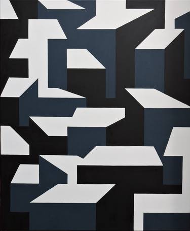 Print of Abstract Geometric Paintings by Luis Colucci