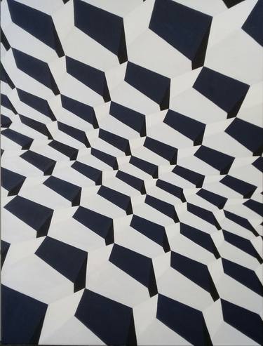 Print of Modern Geometric Paintings by Luis Colucci
