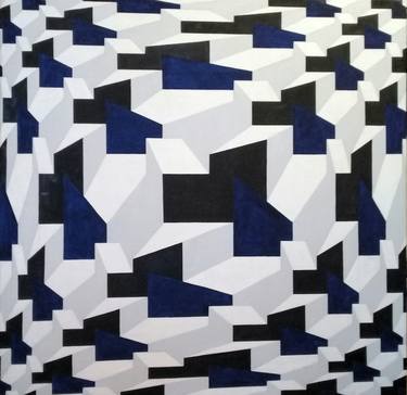 Print of Modern Geometric Paintings by Luis Colucci