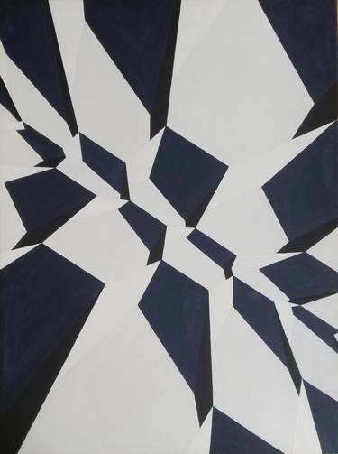 Print of Abstract Geometric Paintings by Luis Colucci