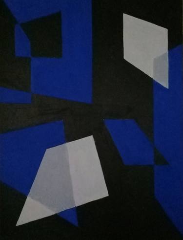 Print of Abstract Geometric Paintings by Luis Colucci