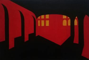Print of Minimalism Architecture Paintings by Luis Colucci