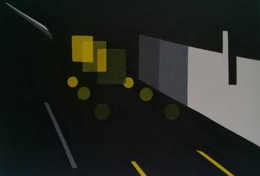 Original Minimalism Geometric Painting by Luis Colucci