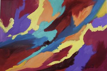 Original Abstract Paintings by Maryam Jawwad