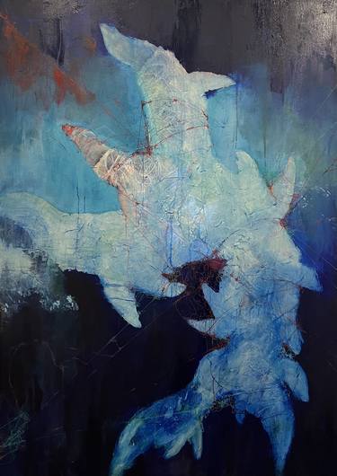 Original Abstract Animal Paintings by Ava Fedorov