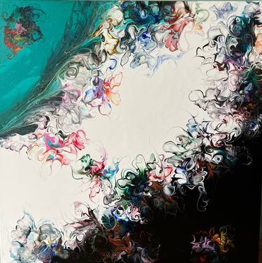 Original Abstract Painting by Freddy Suratal