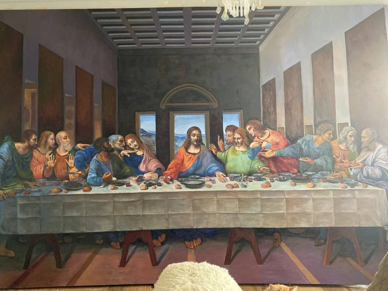 Print of Fine Art Religious Paintings by Freddy Suratal