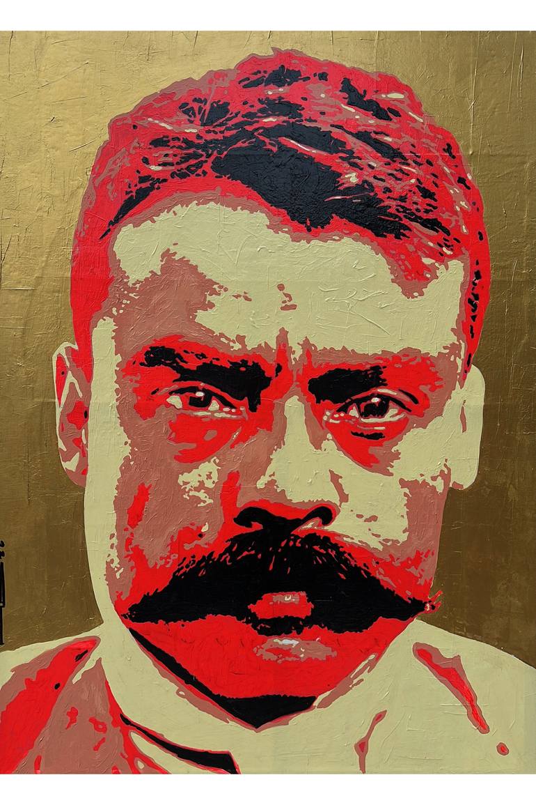 Original Famous Painting by Md Art Project  Contemporary Art on Canvas  Zapata