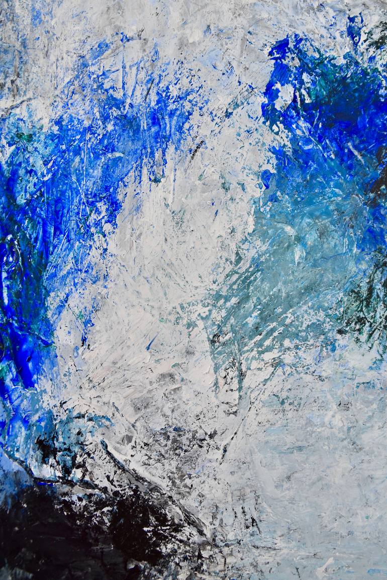 Original Abstract Expressionism Abstract Painting by Ly Stine