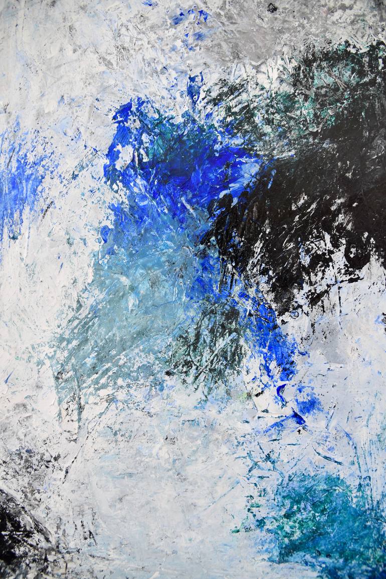 Original Abstract Expressionism Abstract Painting by Ly Stine