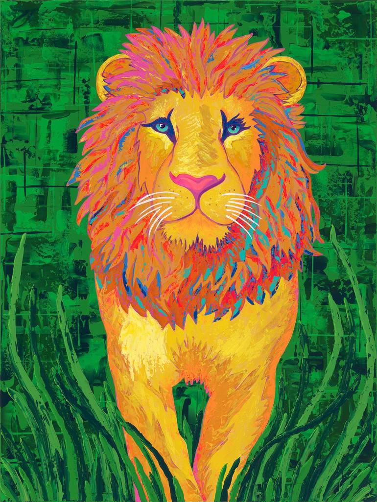 Original Figurative Animal Paintings by Emma Lyons