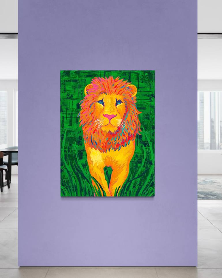 Original Figurative Animal Painting by Emma Lyons