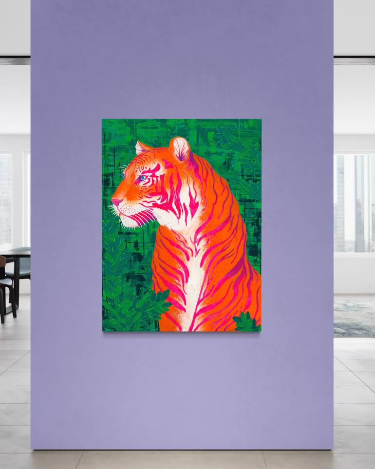 Original Figurative Animal Painting by Emma Lyons