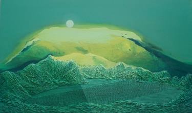 Print of Abstract Landscape Paintings by yeongok kim