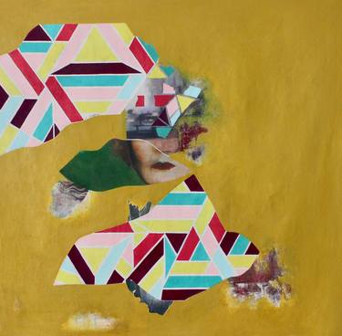 Original Geometric Paintings by Andrea Mindell  Cohen