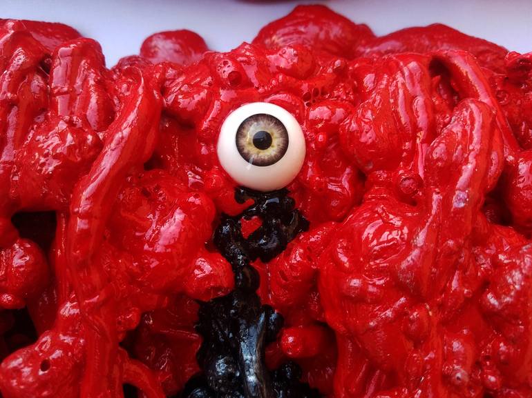 Original Abstract Expressionism Abstract Sculpture by Dave Holt